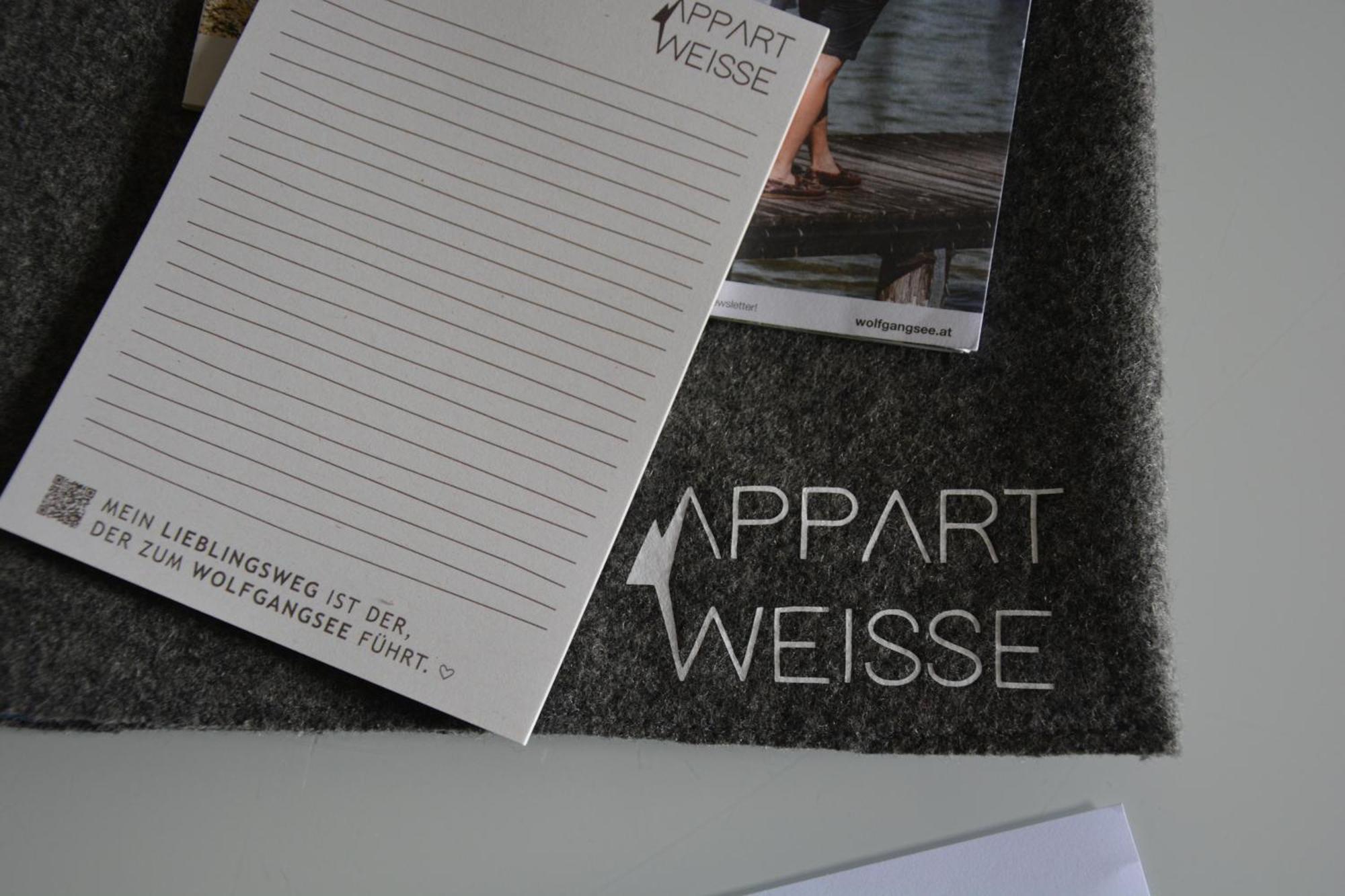 Appart Weisse Urlauben Am Wolfgangsee سانكت جيلجن المظهر الخارجي الصورة